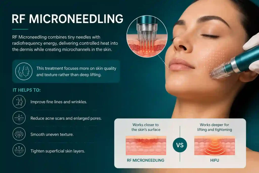 What Does RF Microneedling Do That HIFU Alone Cannot Newton Mearns