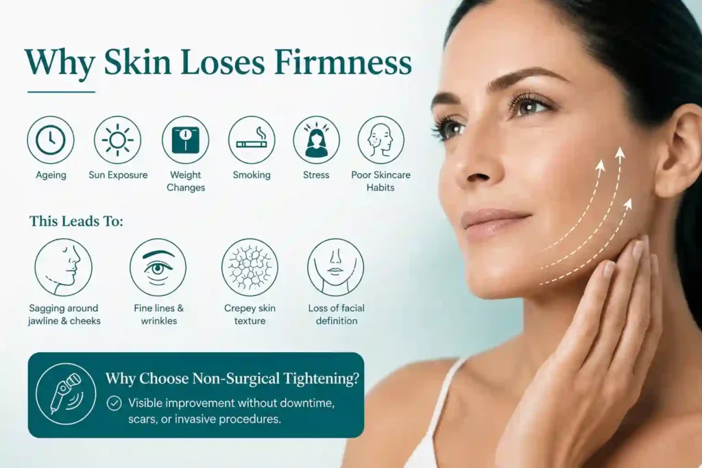 What Makes Skin Lose Firmness and Why Do People Seek Non-Surgical Tightening Newton Mearns?
