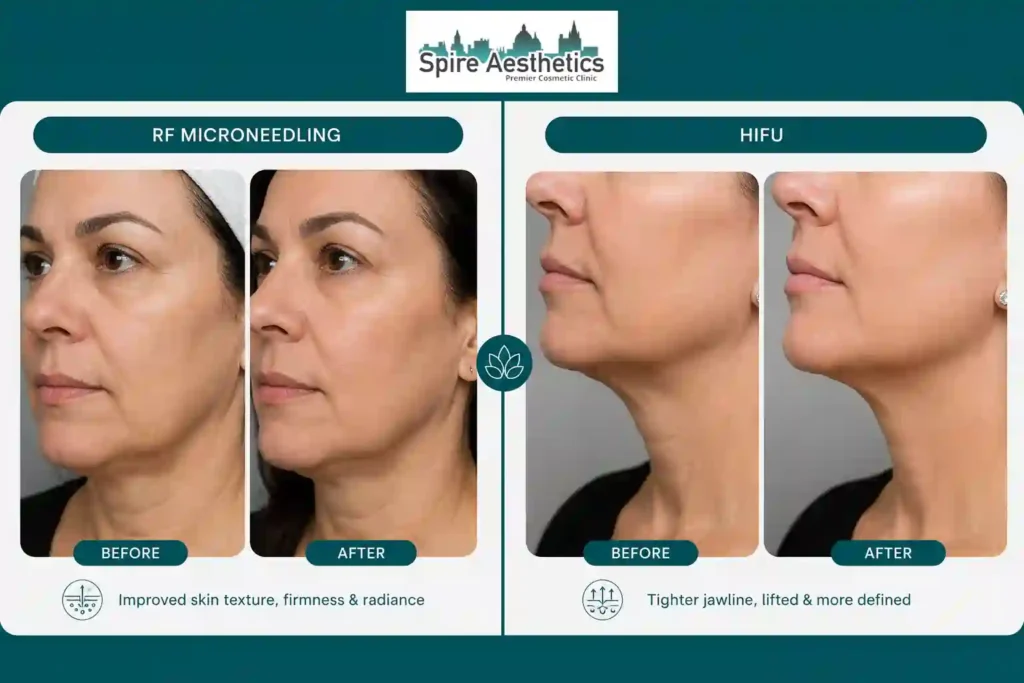 Can RF Microneedling and HIFU Be Combined Newton Mearns?